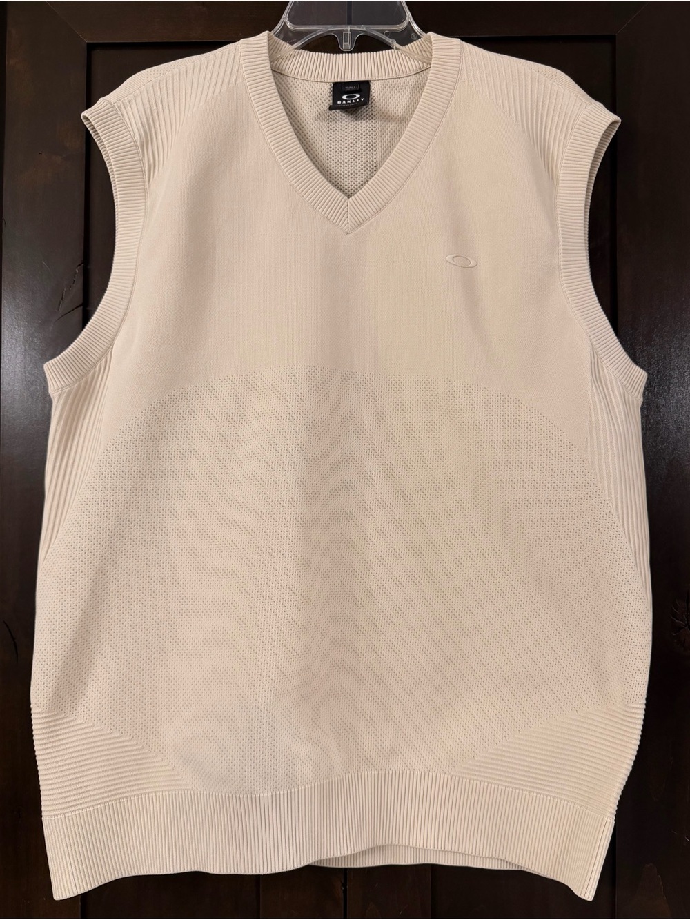 Oakley V Neck Sweater Vest Sz L
